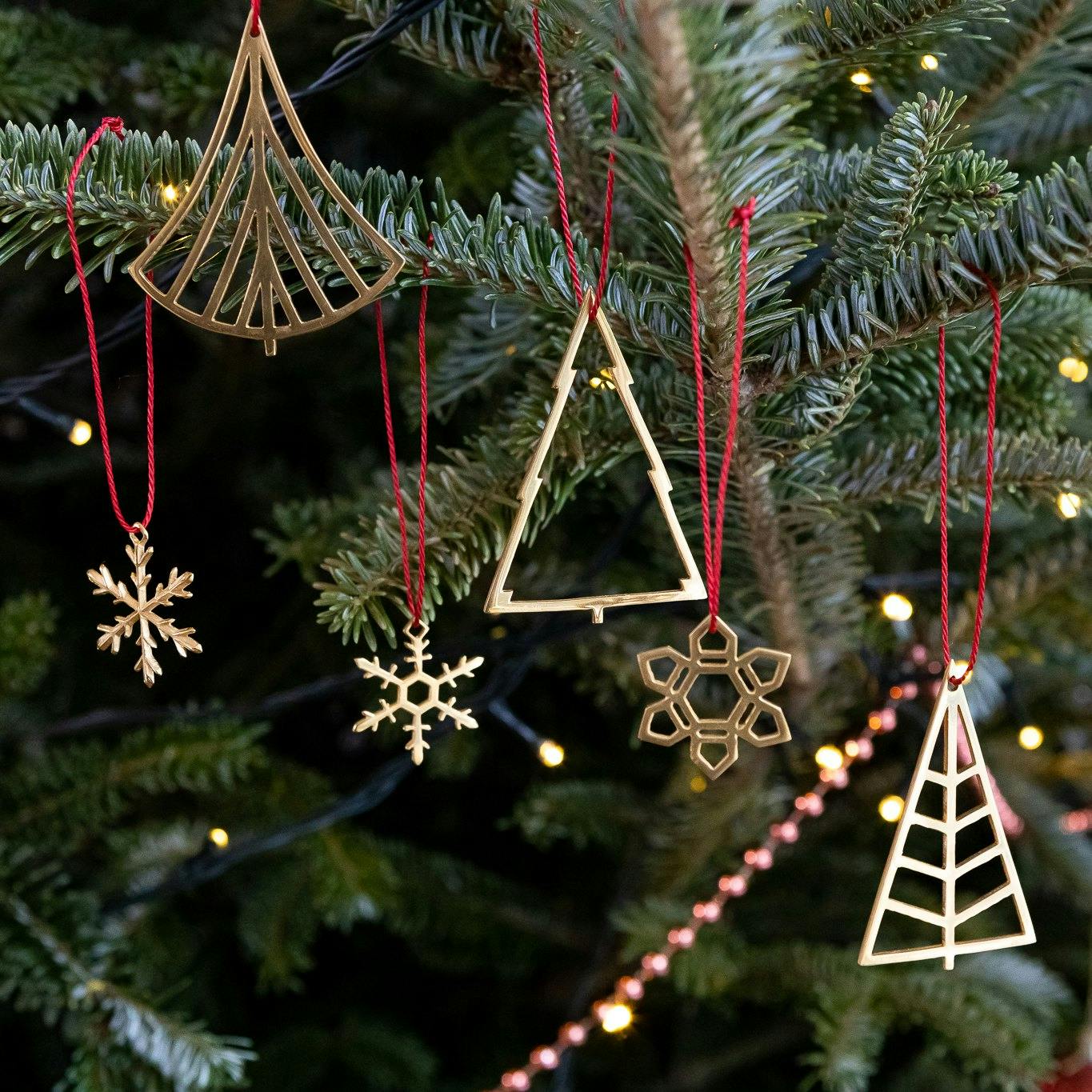 24K Gold Luxury Christmas Ornaments