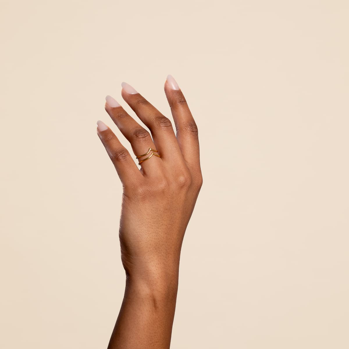 24K Wire Duet Ring on hand