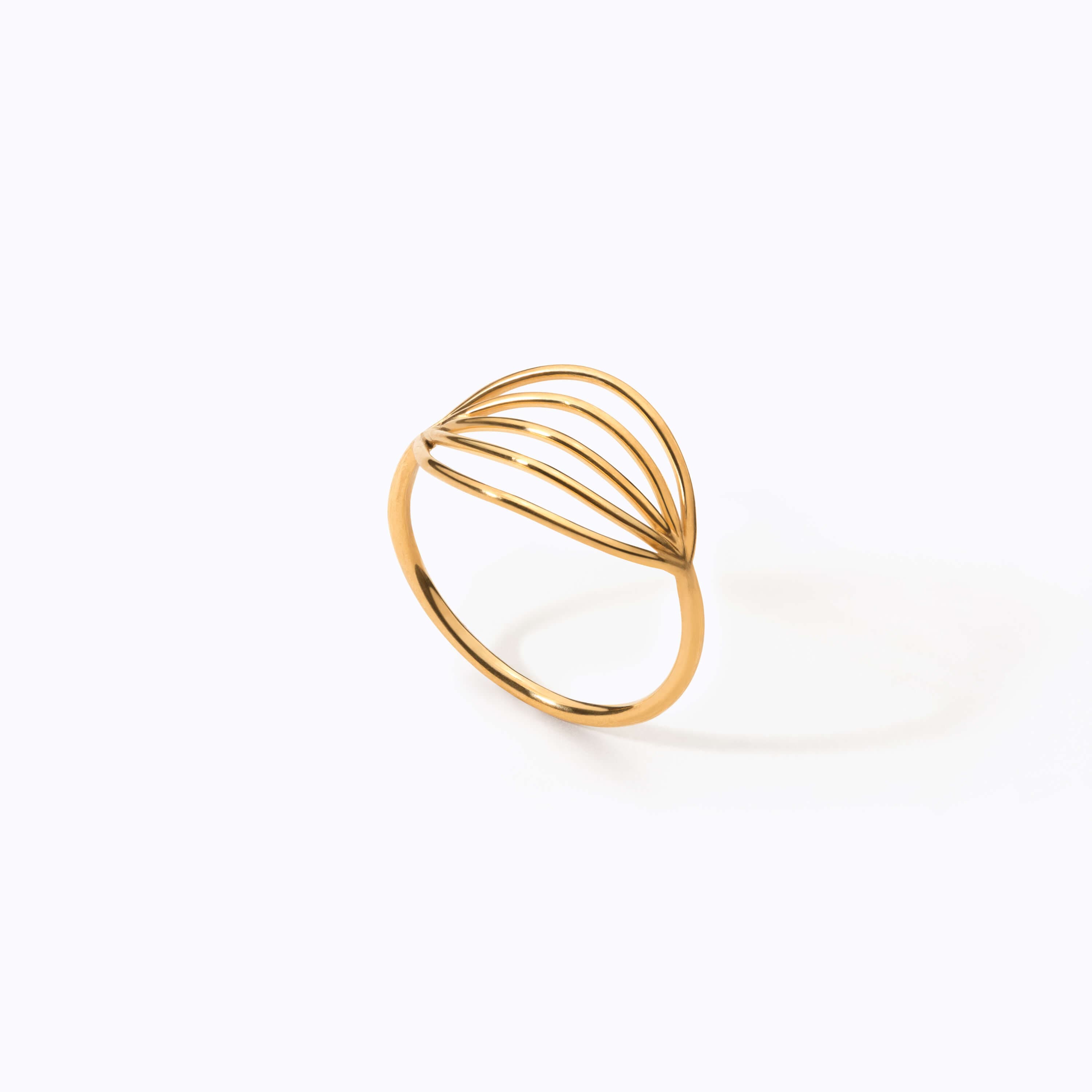 24K Wire Burst Ring