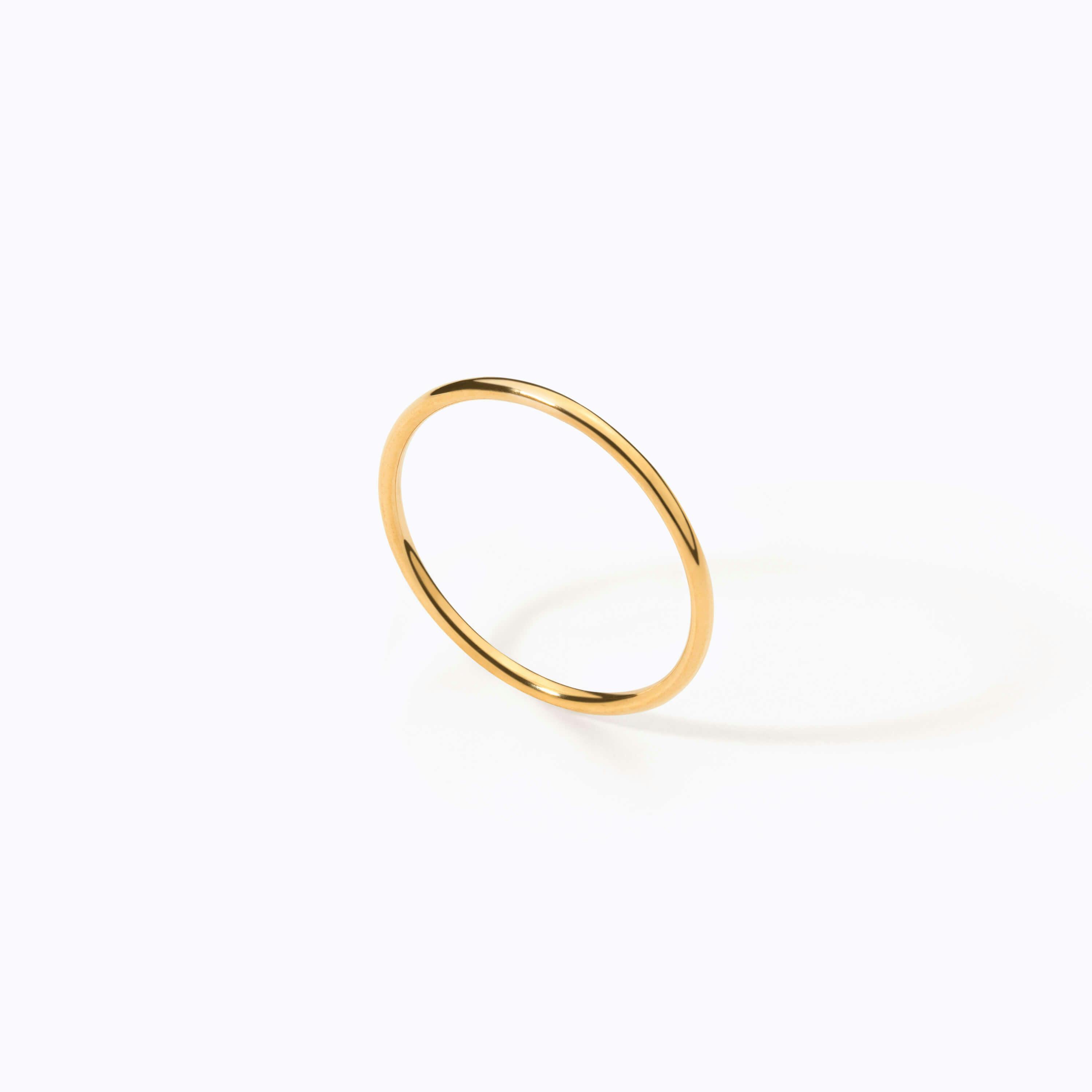 24K Wire Solo Ring